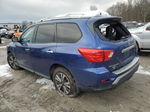 2020 Nissan Pathfinder S Синий vin: 5N1DR2AN4LC603531