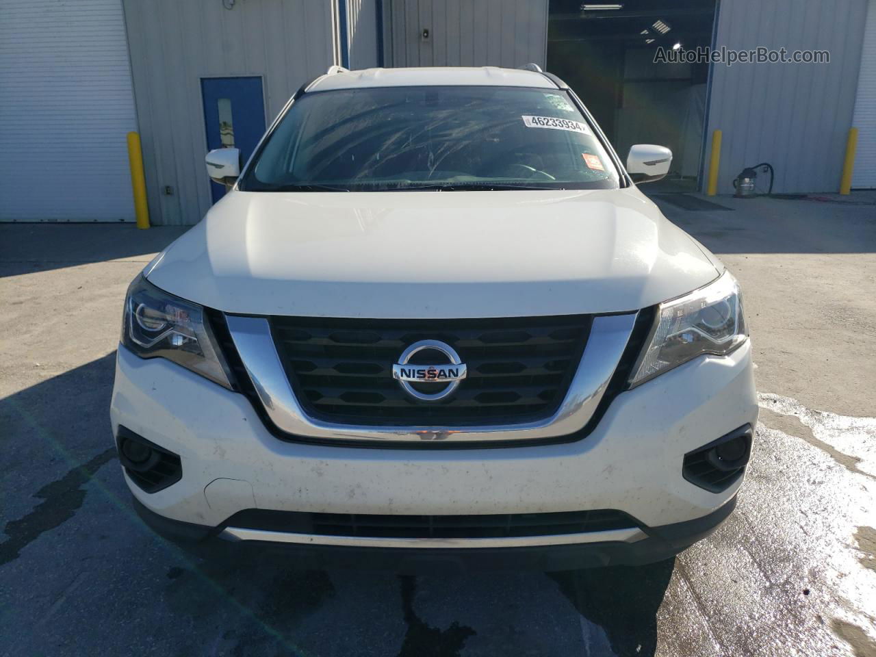 2020 Nissan Pathfinder S White vin: 5N1DR2AN5LC580146