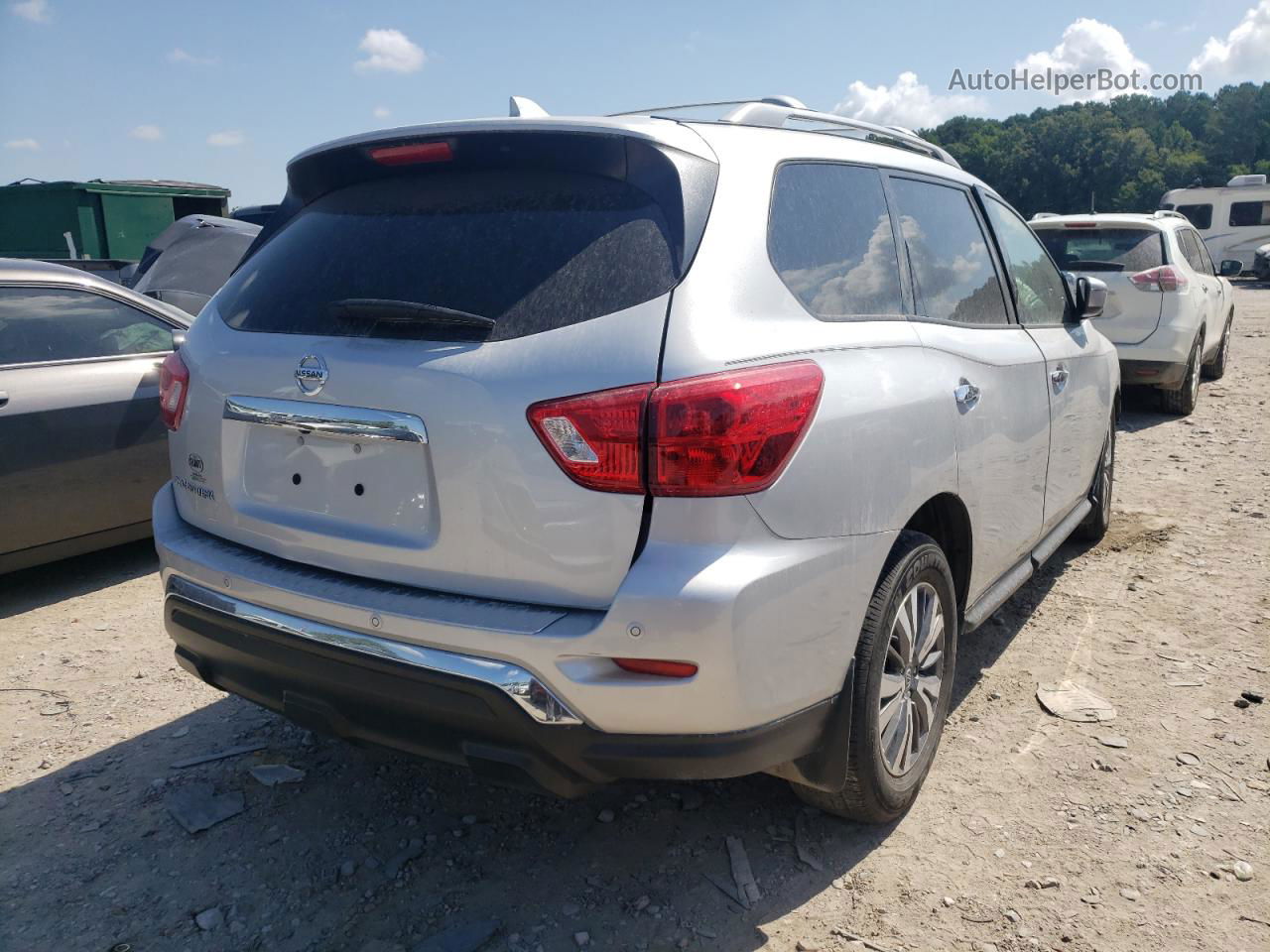 2020 Nissan Pathfinder S Silver vin: 5N1DR2AN5LC632178