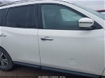 2020 Nissan Pathfinder S 2wd White vin: 5N1DR2AN6LC576879
