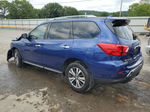 2020 Nissan Pathfinder S Синий vin: 5N1DR2AN6LC582178