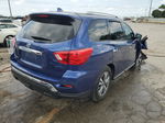 2020 Nissan Pathfinder S Blue vin: 5N1DR2AN6LC582178