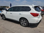 2020 Nissan Pathfinder S White vin: 5N1DR2AN6LC584383