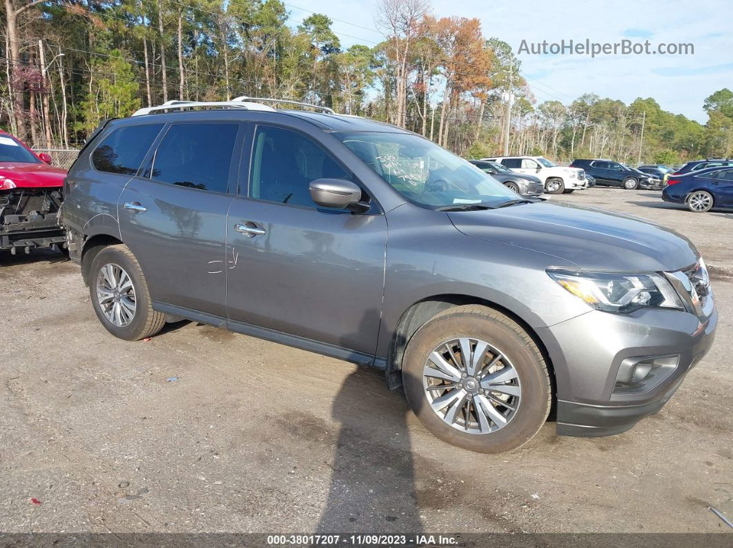 2020 Nissan Pathfinder S Gray vin: 5N1DR2AN6LC647997