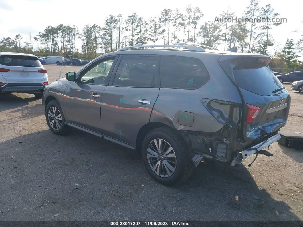 2020 Nissan Pathfinder S Gray vin: 5N1DR2AN6LC647997