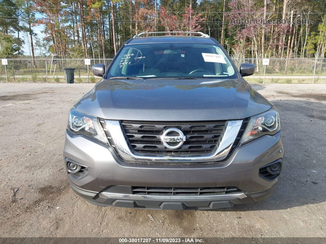 2020 Nissan Pathfinder S Серый vin: 5N1DR2AN6LC647997