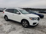 2020 Nissan Pathfinder S Белый vin: 5N1DR2AN7LC589060