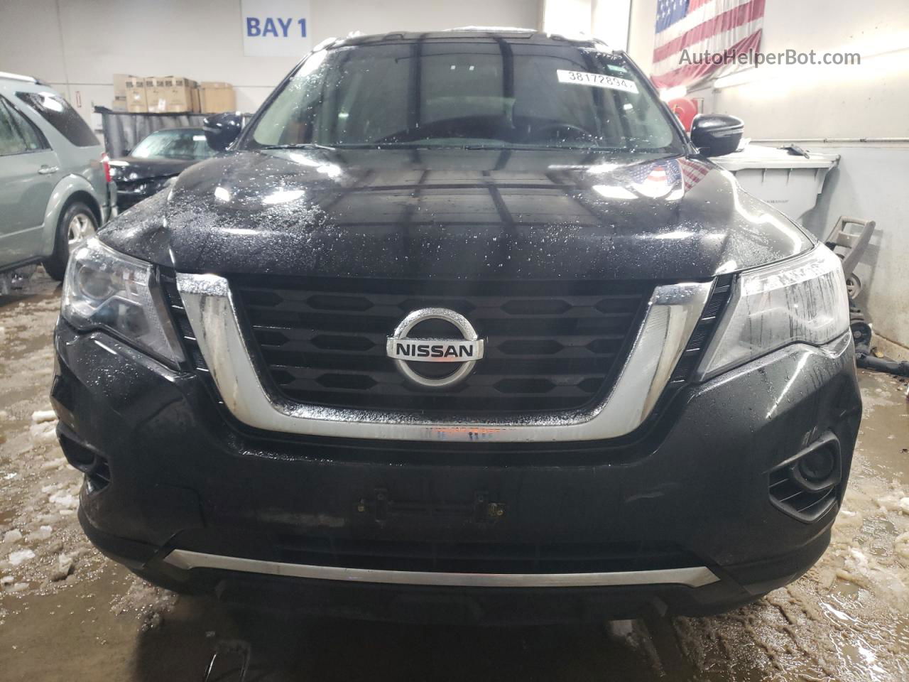 2020 Nissan Pathfinder S Black vin: 5N1DR2AN8LC622888