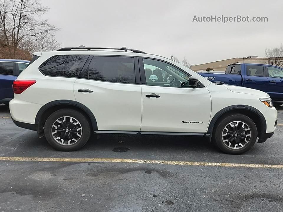 2020 Nissan Pathfinder Sv White vin: 5N1DR2BM0LC627735