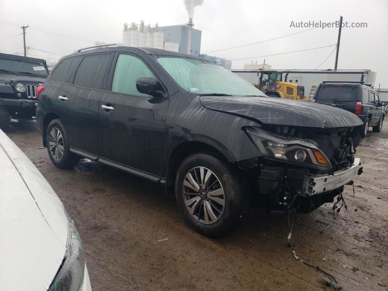 2020 Nissan Pathfinder Sv Черный vin: 5N1DR2BM0LC633356