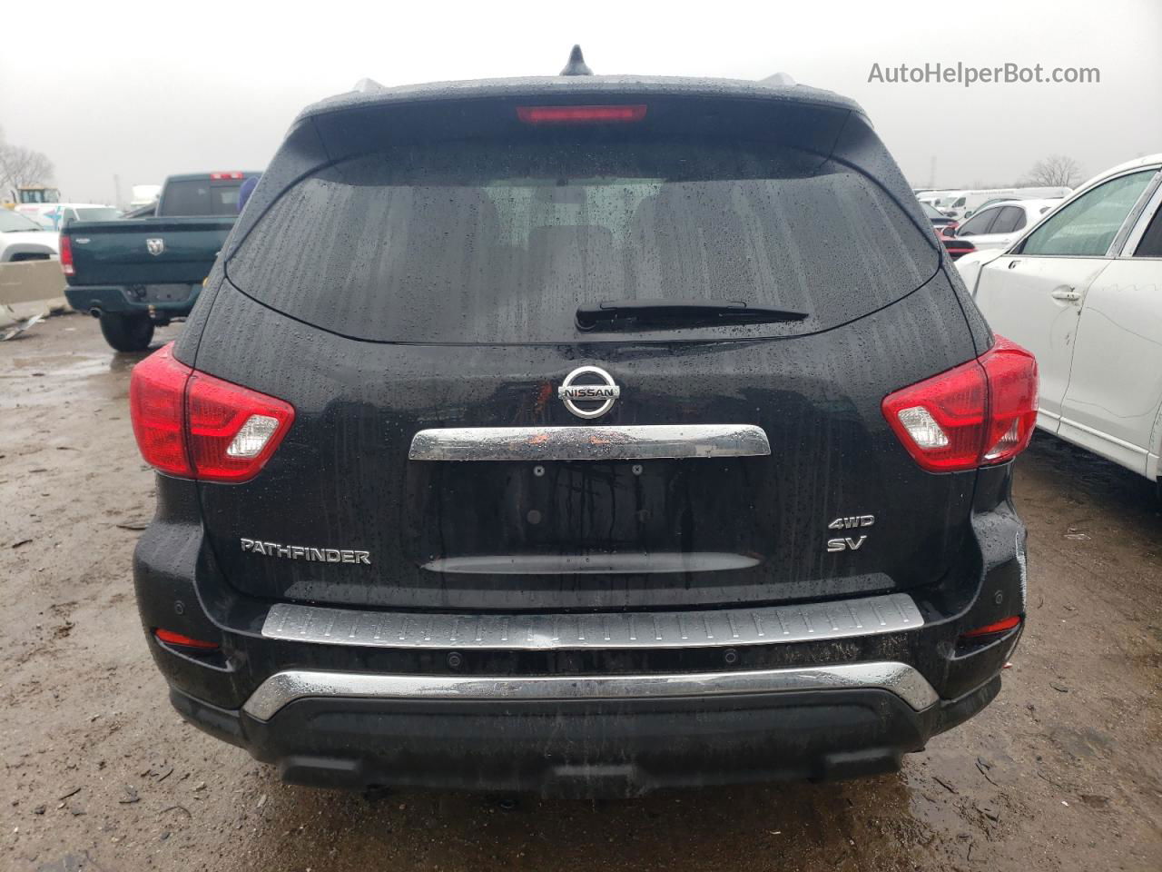 2020 Nissan Pathfinder Sv Black vin: 5N1DR2BM0LC633356