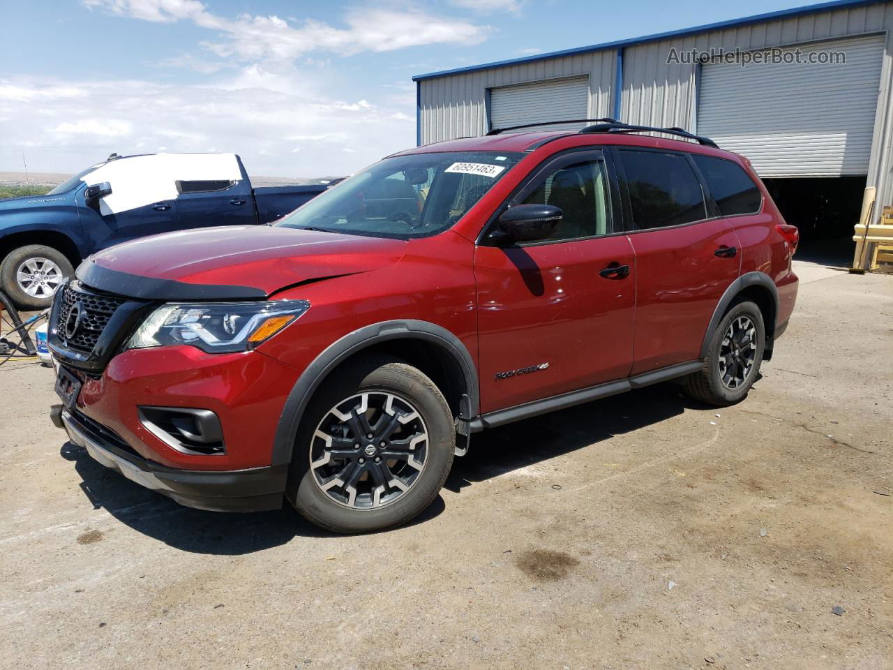 2020 Nissan Pathfinder Sv Красный vin: 5N1DR2BM0LC650531