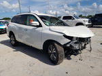 2020 Nissan Pathfinder Sv White vin: 5N1DR2BM1LC581526