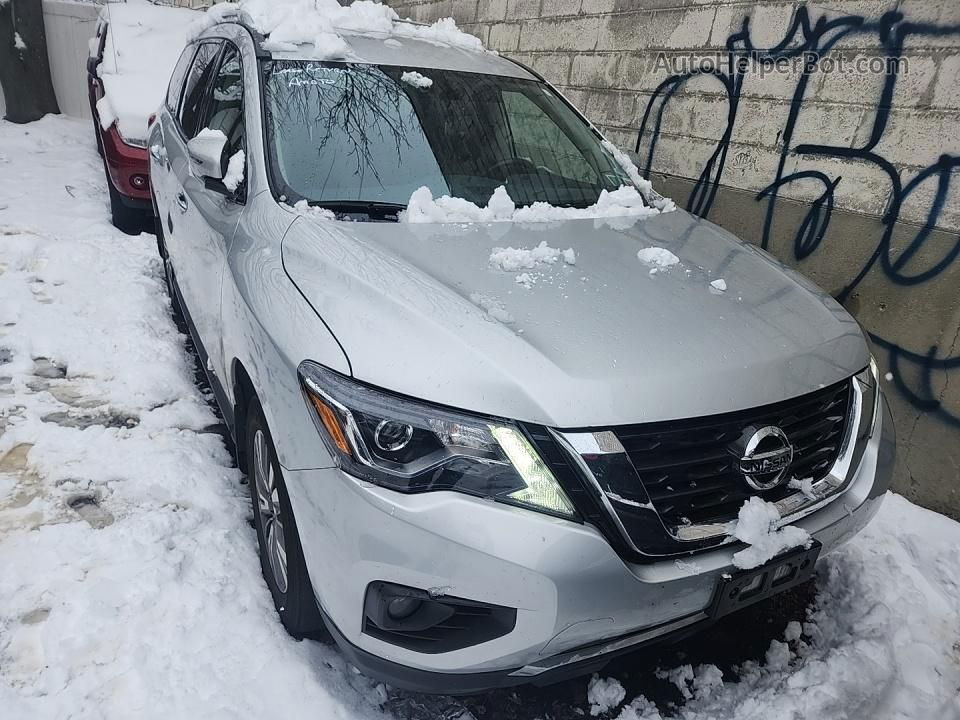 2020 Nissan Pathfinder Sv Серый vin: 5N1DR2BM2LC637389