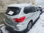 2020 Nissan Pathfinder Sv Серый vin: 5N1DR2BM2LC637389