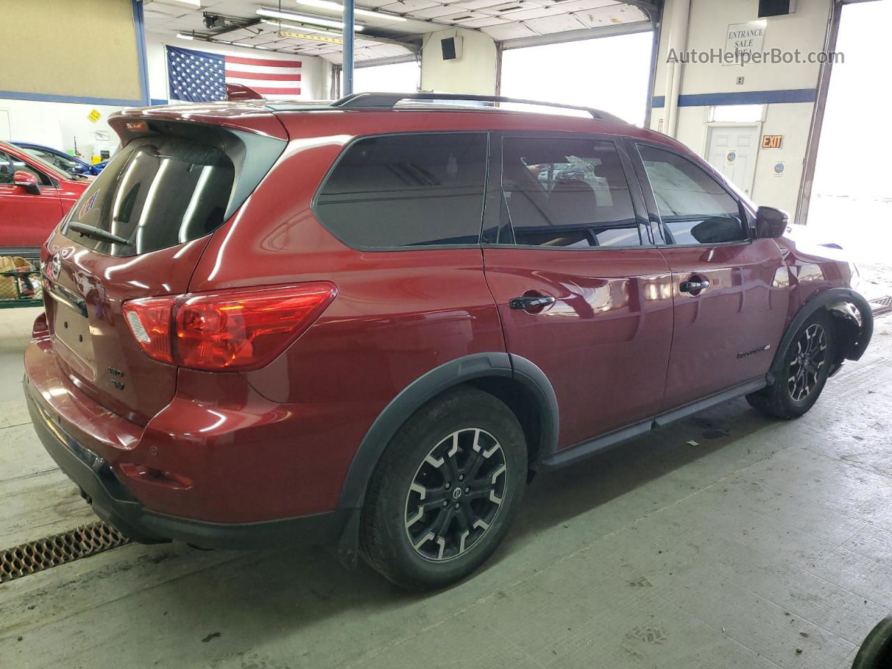 2020 Nissan Pathfinder Sv Red vin: 5N1DR2BM3LC586209