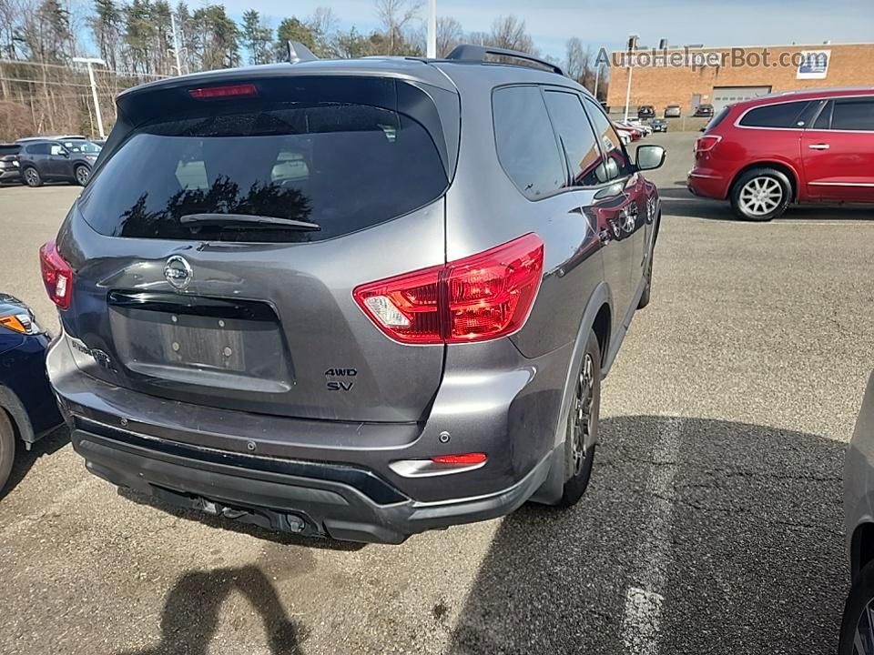 2020 Nissan Pathfinder Sv Gray vin: 5N1DR2BM4LC646627