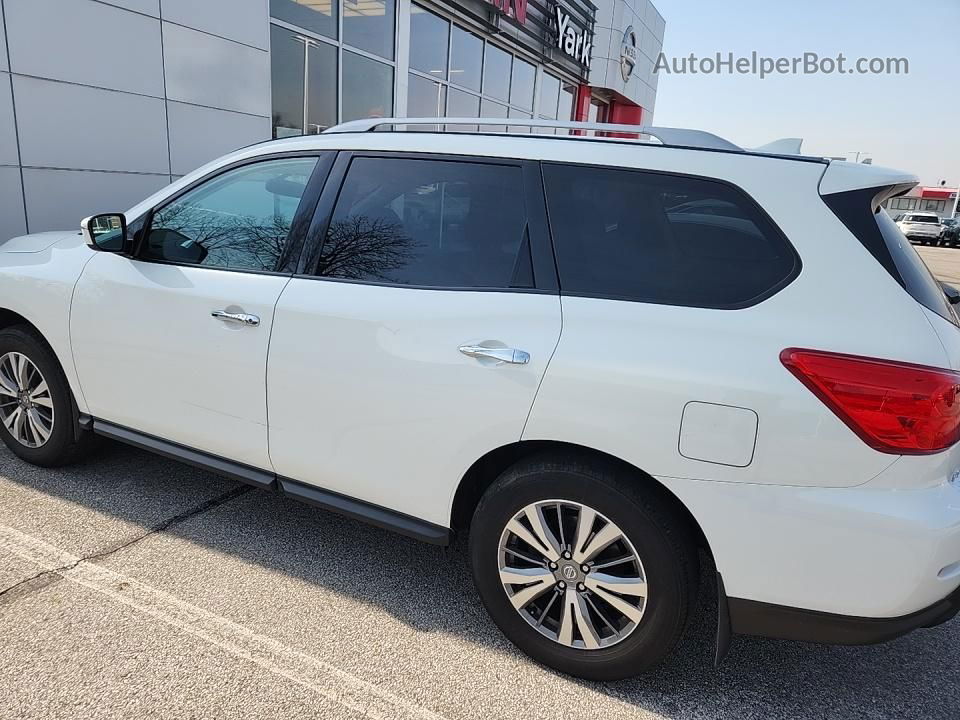 2020 Nissan Pathfinder Sv White vin: 5N1DR2BM5LC627178