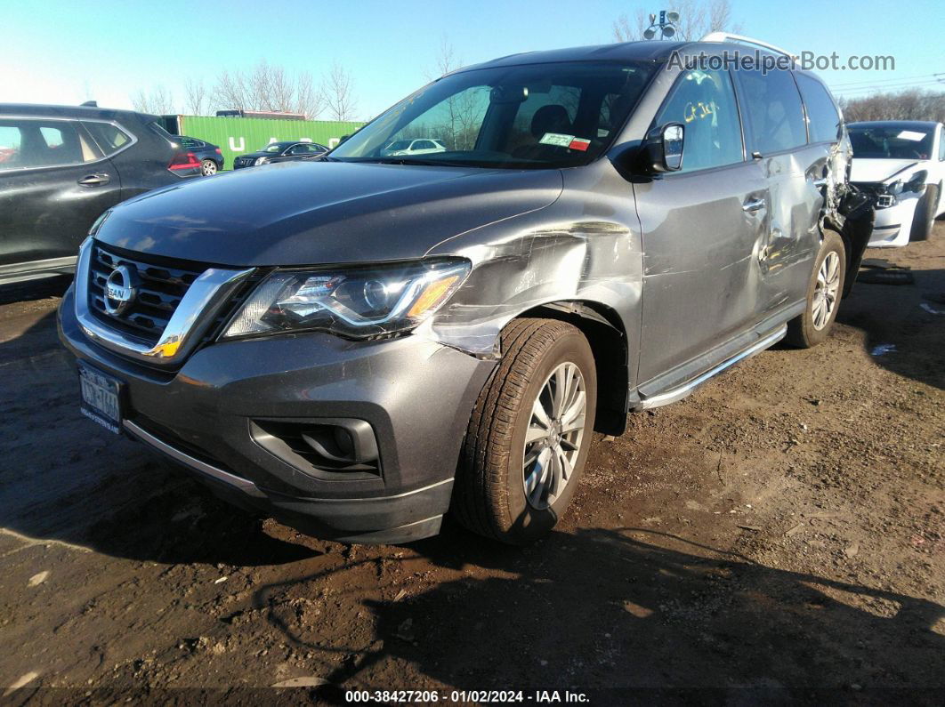 2020 Nissan Pathfinder Sv 4wd Gray vin: 5N1DR2BM5LC642599