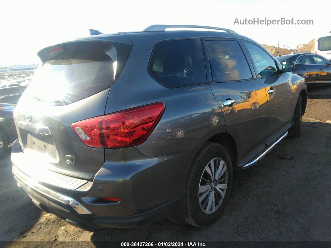 2020 Nissan Pathfinder Sv 4wd Gray vin: 5N1DR2BM5LC642599