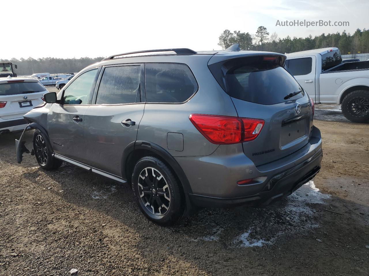 2020 Nissan Pathfinder Sv Gray vin: 5N1DR2BM9LC609248