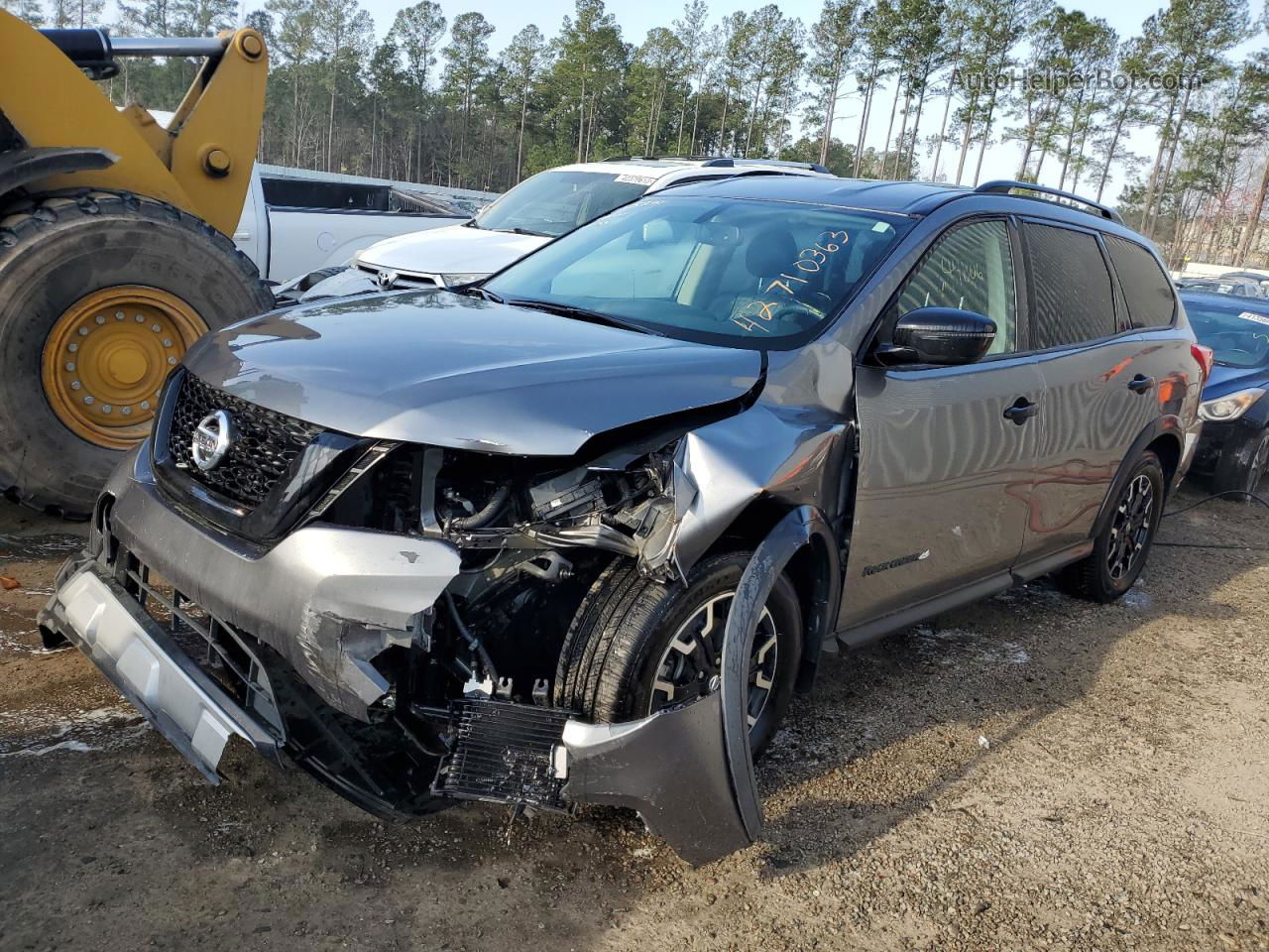 2020 Nissan Pathfinder Sv Gray vin: 5N1DR2BM9LC609248