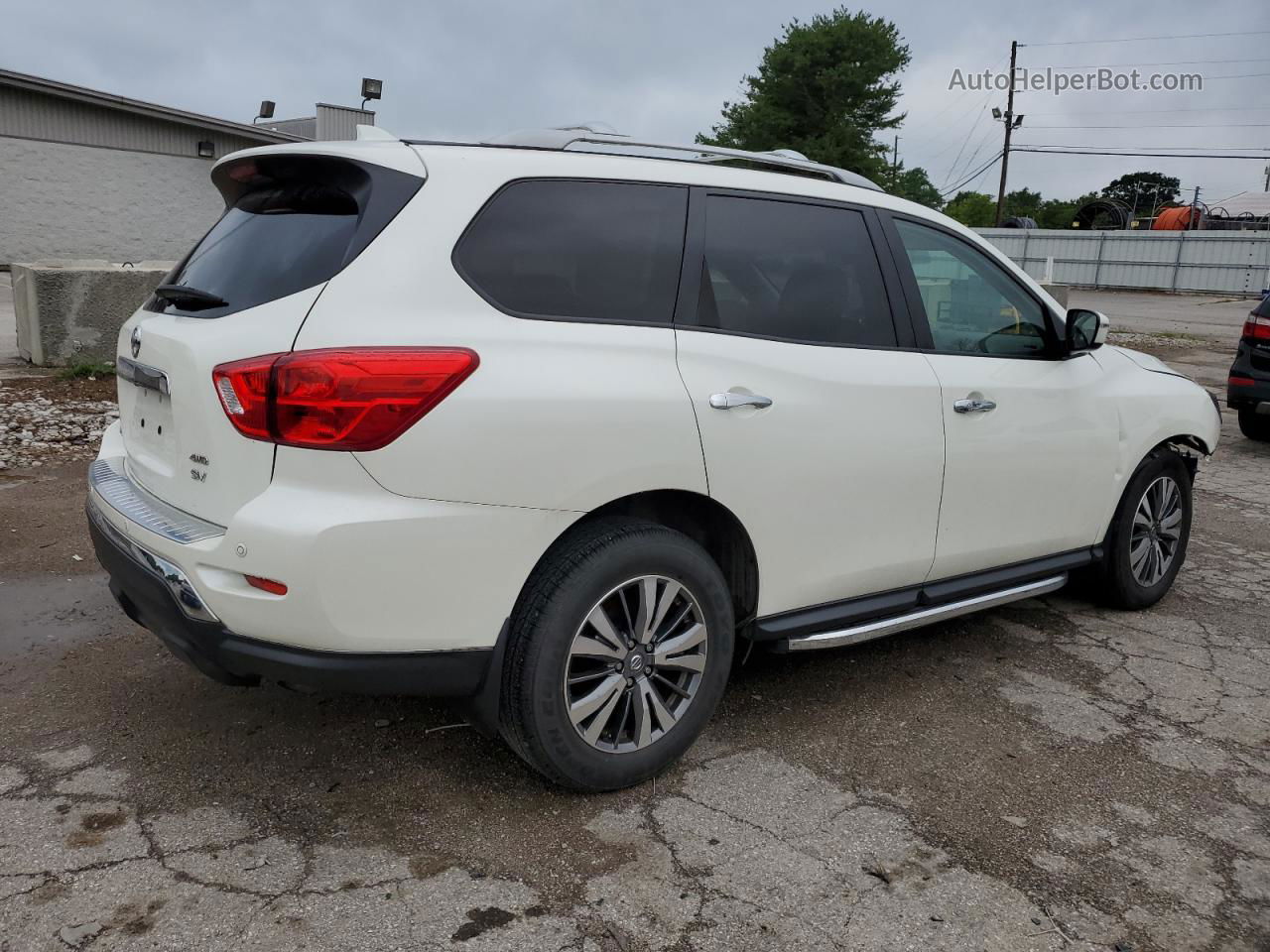 2020 Nissan Pathfinder Sv White vin: 5N1DR2BM9LC623005