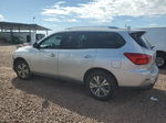 2020 Nissan Pathfinder Sv Silver vin: 5N1DR2BMXLC583808