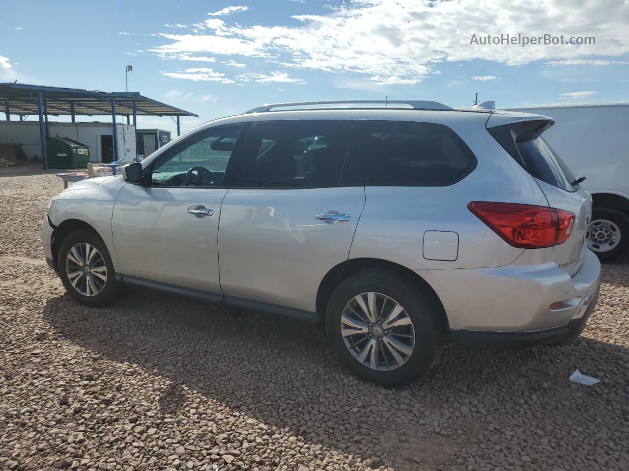 2020 Nissan Pathfinder Sv Silver vin: 5N1DR2BMXLC583808