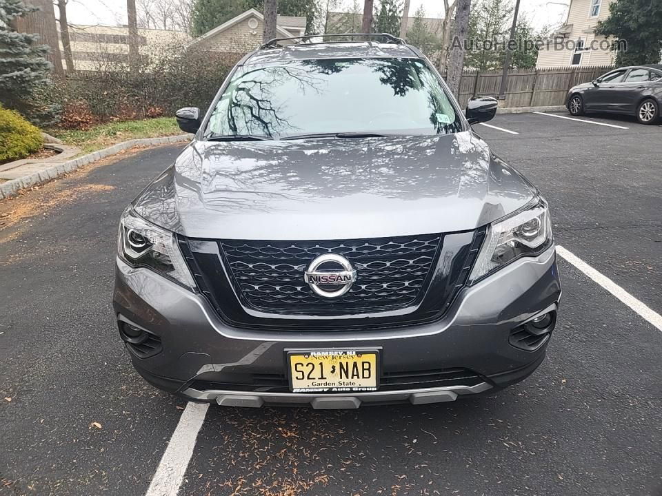 2020 Nissan Pathfinder Sv Gray vin: 5N1DR2BMXLC625524