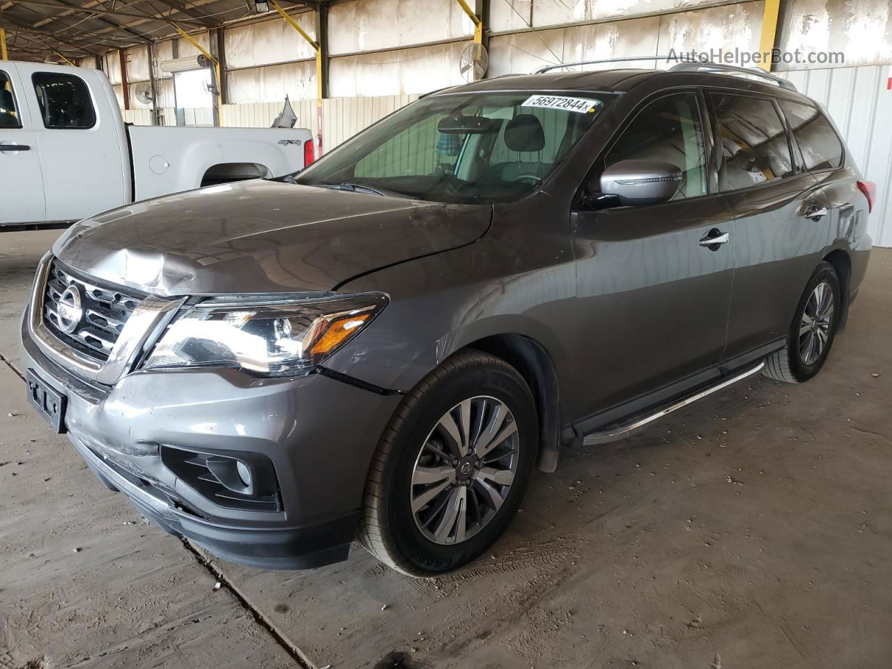 2020 Nissan Pathfinder Sv Gray vin: 5N1DR2BN0LC628585