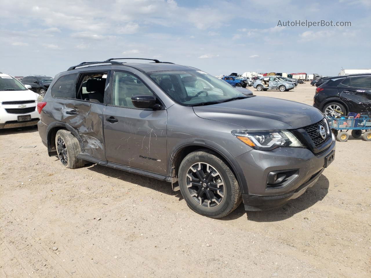 2020 Nissan Pathfinder Sv Charcoal vin: 5N1DR2BN1LC603761