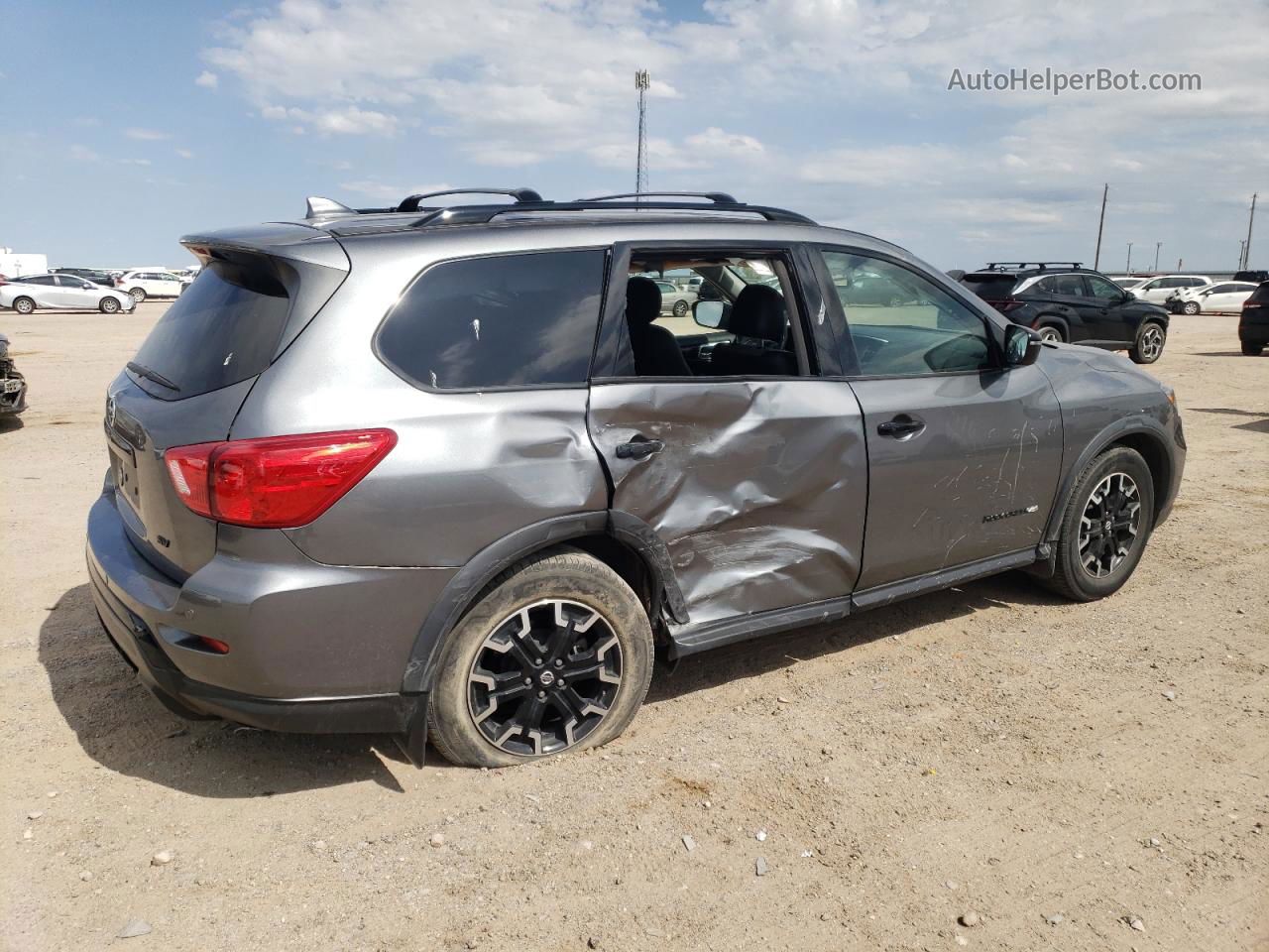 2020 Nissan Pathfinder Sv Charcoal vin: 5N1DR2BN1LC603761