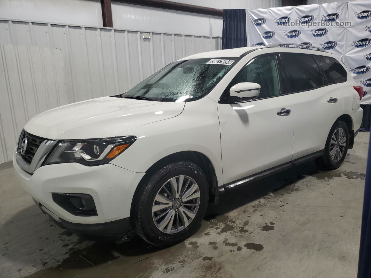 2020 Nissan Pathfinder Sv White vin: 5N1DR2BN1LC648506