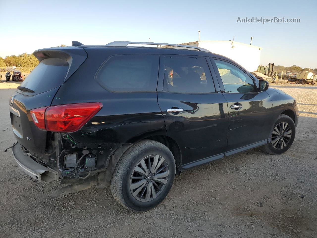 2020 Nissan Pathfinder Sv Черный vin: 5N1DR2BN2LC578787