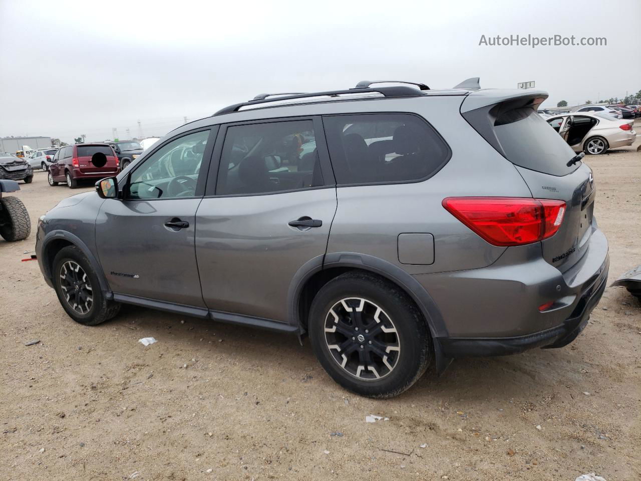 2020 Nissan Pathfinder Sv Gray vin: 5N1DR2BN2LC615451