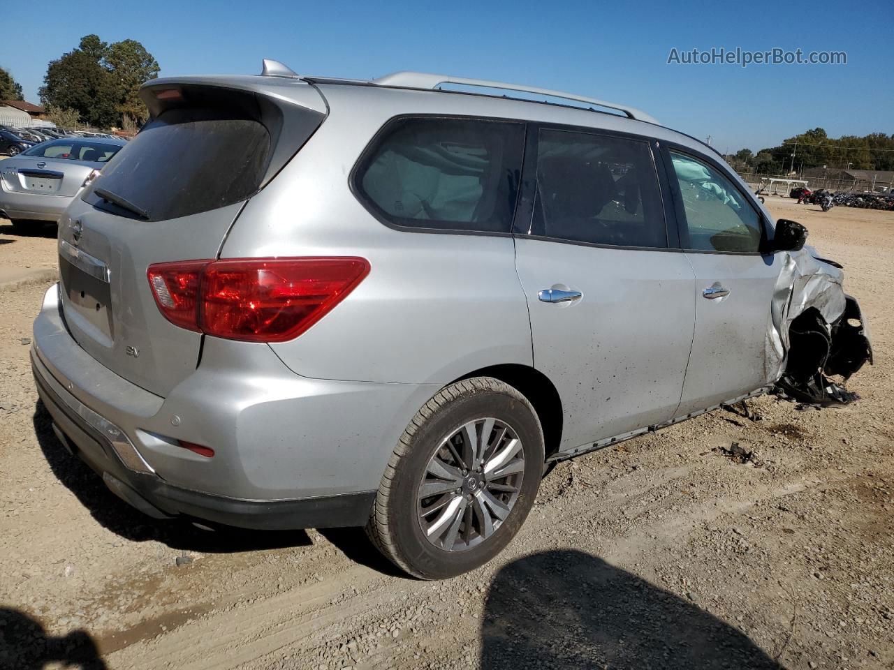 2020 Nissan Pathfinder Sv Silver vin: 5N1DR2BN6LC586309