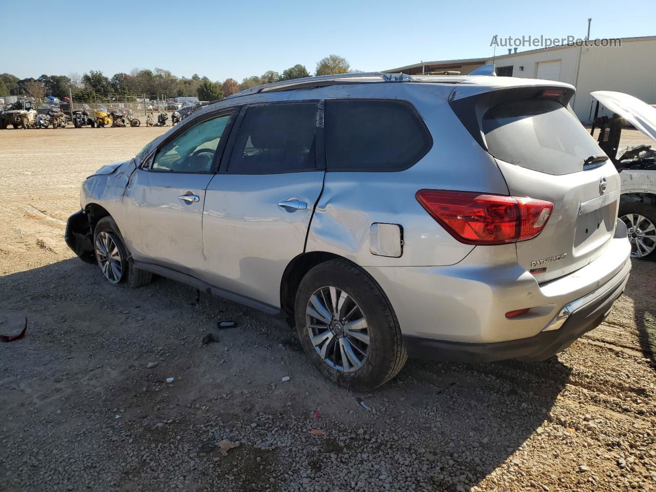 2020 Nissan Pathfinder Sv Silver vin: 5N1DR2BN6LC586309