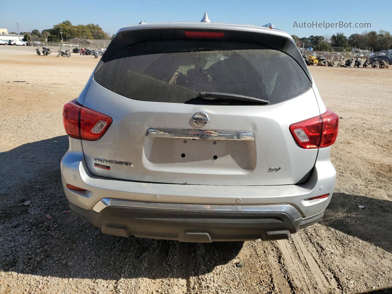 2020 Nissan Pathfinder Sv Silver vin: 5N1DR2BN6LC586309