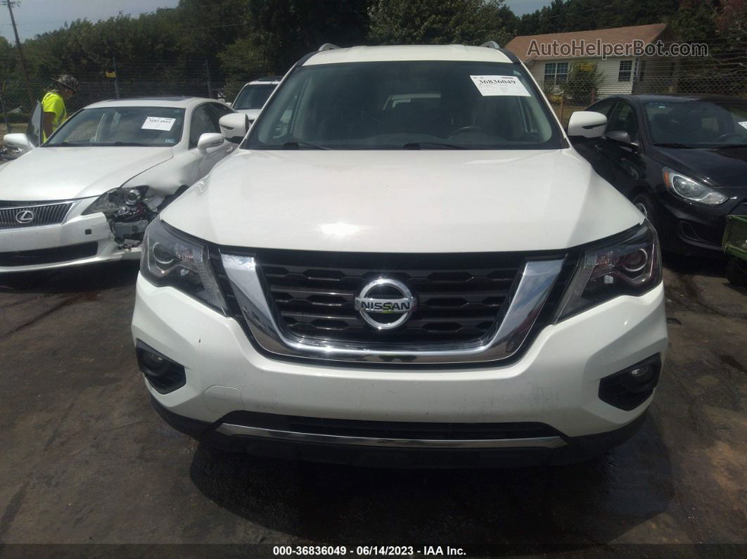 2020 Nissan Pathfinder Sv White vin: 5N1DR2BN6LC603688