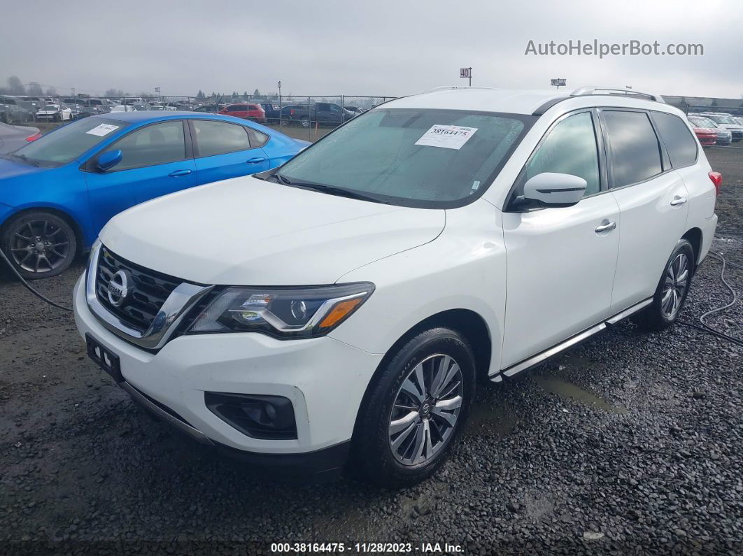 2020 Nissan Pathfinder Sv 2wd White vin: 5N1DR2BN7LC578588