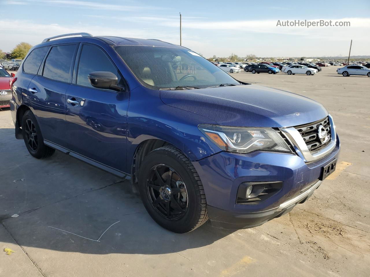 2020 Nissan Pathfinder Sv Blue vin: 5N1DR2BN9LC587809