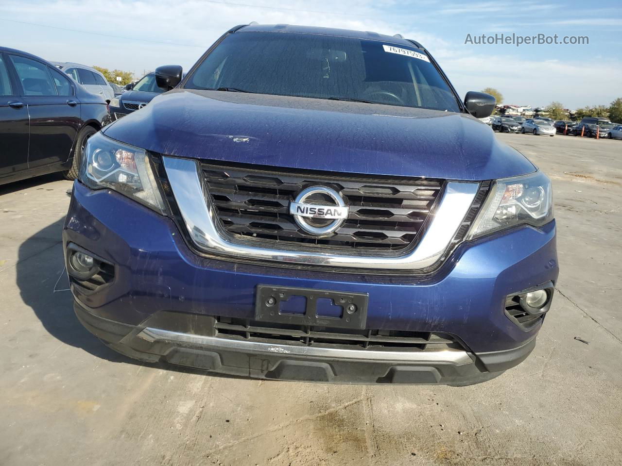 2020 Nissan Pathfinder Sv Blue vin: 5N1DR2BN9LC587809