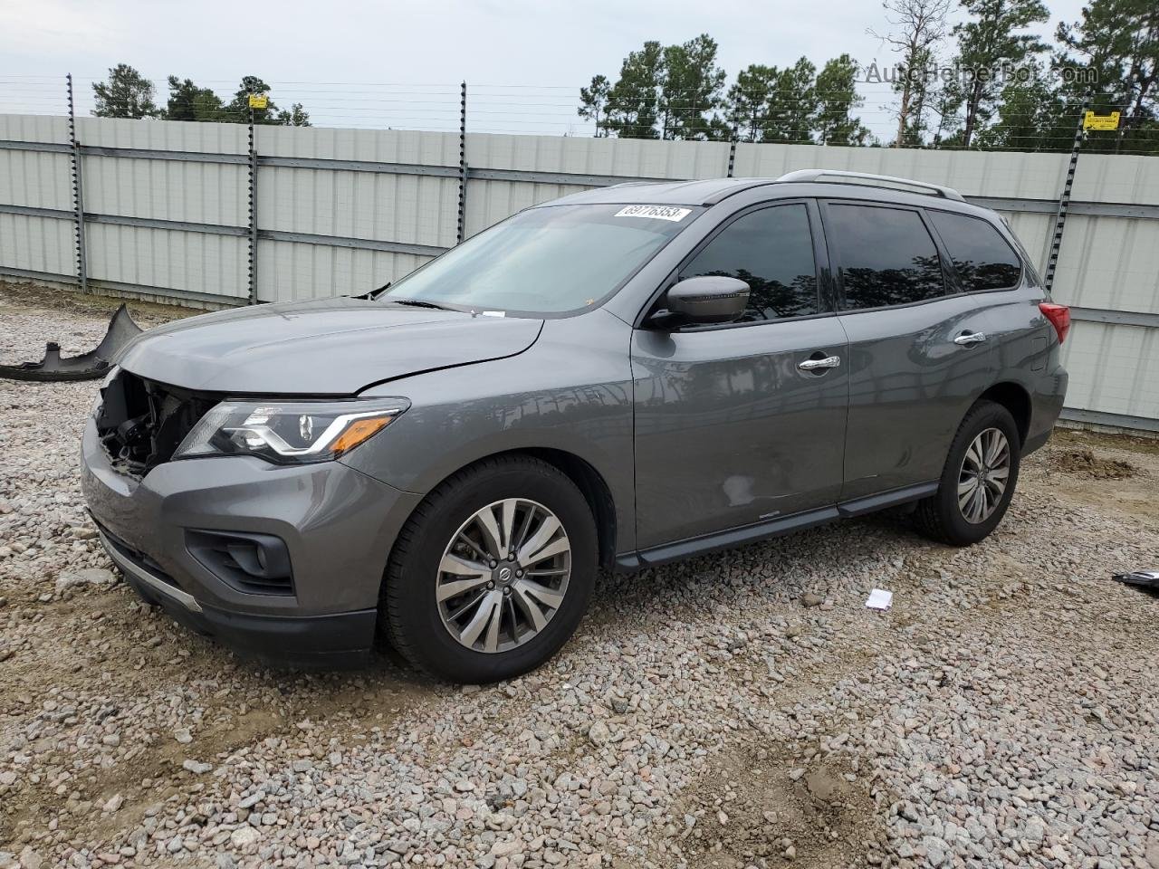 2020 Nissan Pathfinder Sv Gray vin: 5N1DR2BN9LC626821