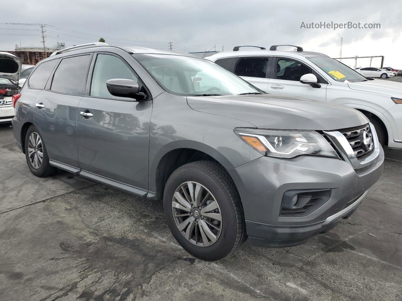 2020 Nissan Pathfinder Sv Gray vin: 5N1DR2BNXLC576754