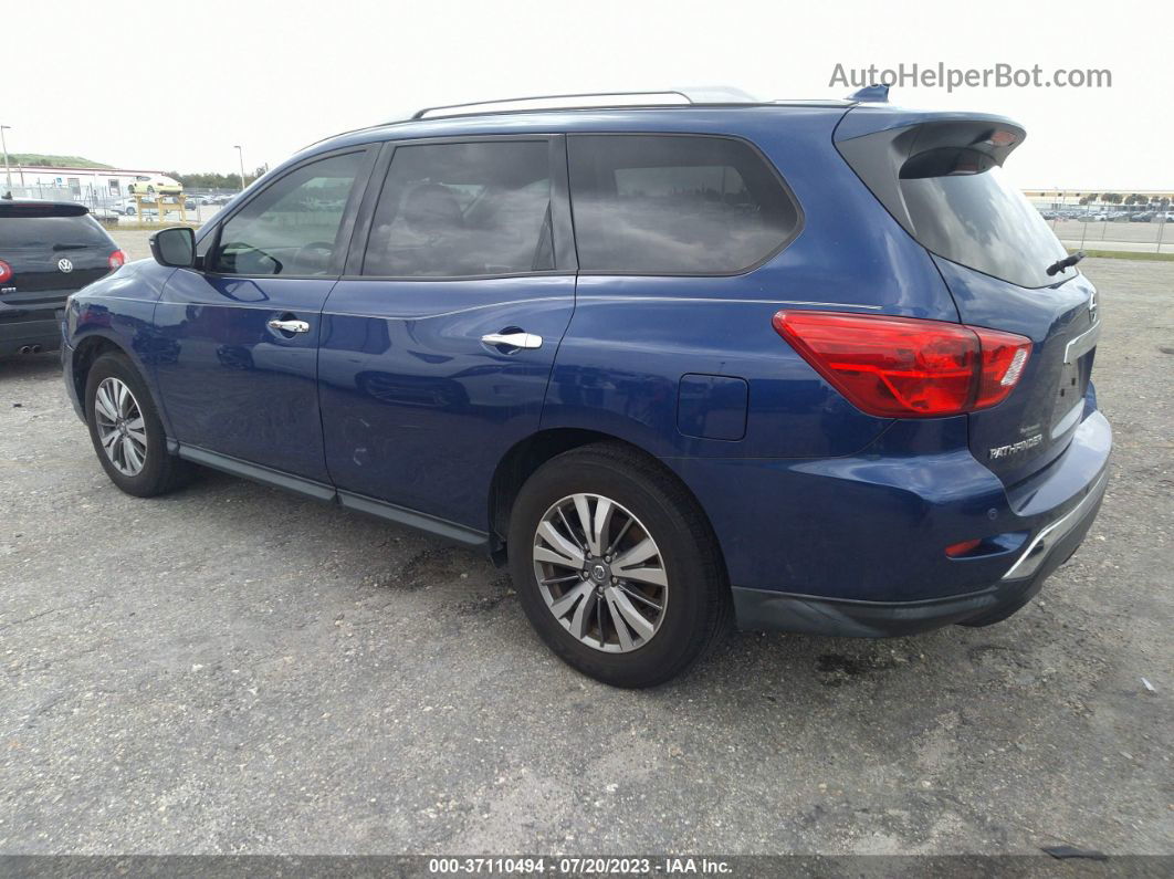 2020 Nissan Pathfinder Sv Blue vin: 5N1DR2BNXLC581162