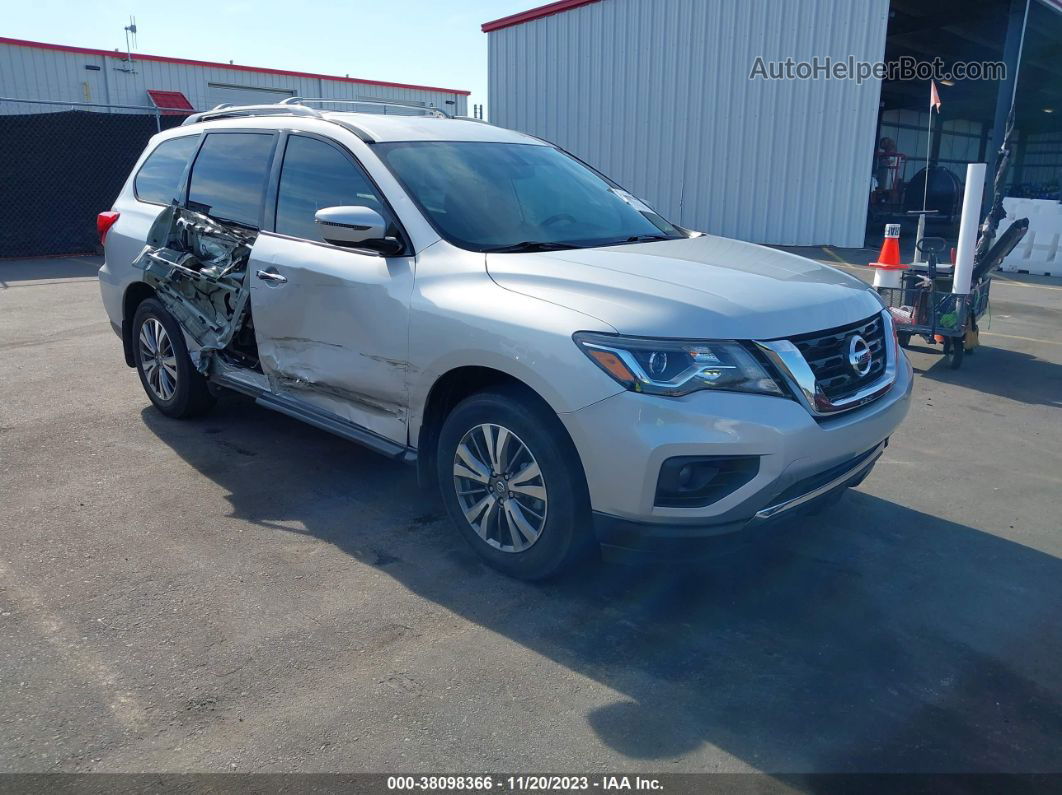 2020 Nissan Pathfinder Sv 2wd Silver vin: 5N1DR2BNXLC616492