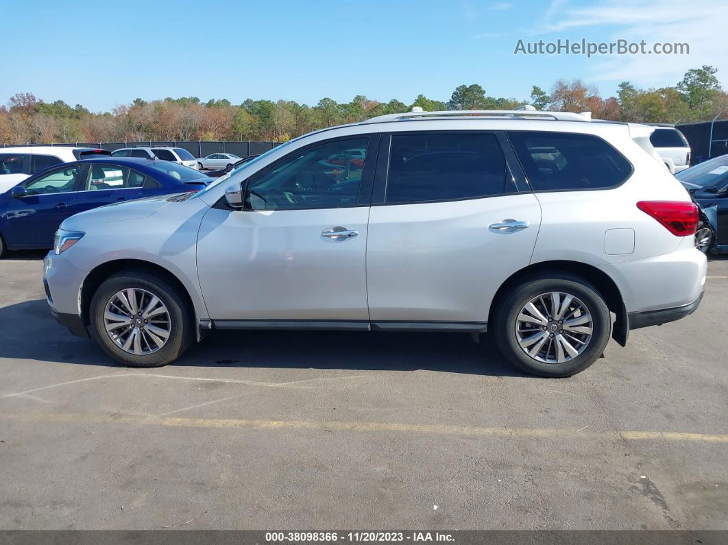 2020 Nissan Pathfinder Sv 2wd Silver vin: 5N1DR2BNXLC616492