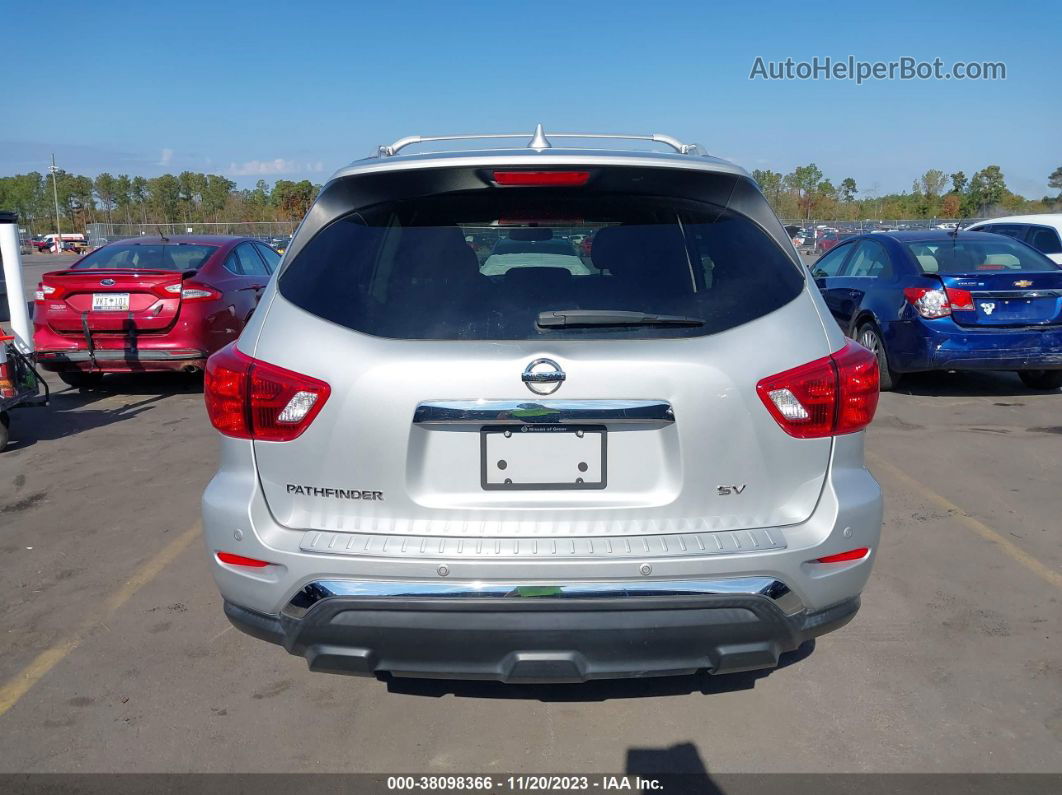 2020 Nissan Pathfinder Sv 2wd Silver vin: 5N1DR2BNXLC616492