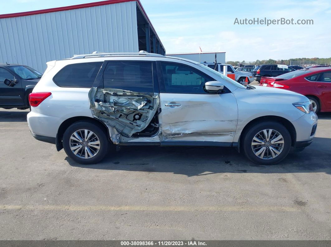 2020 Nissan Pathfinder Sv 2wd Silver vin: 5N1DR2BNXLC616492